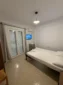 Air-conditioned budget double room featuring a flat-screen TV and mini-fridge in Lukovë.